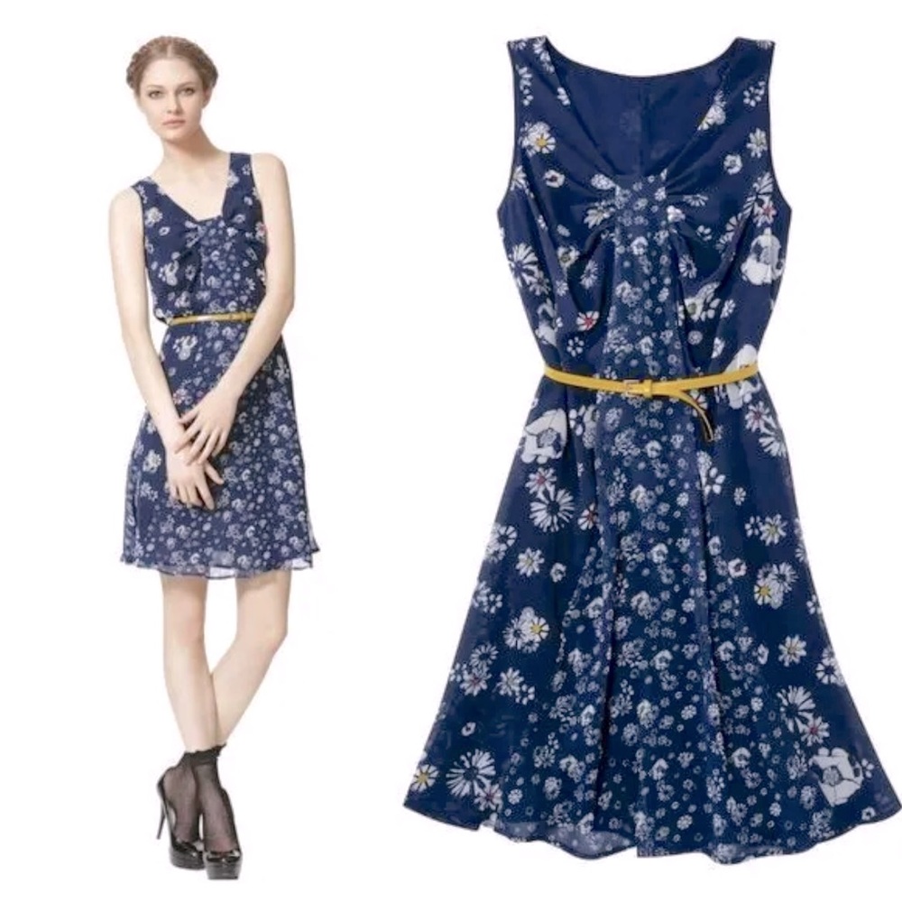 Jason Wu For Target Floral Sleeveless Belted Dress - Picture 4 of 6